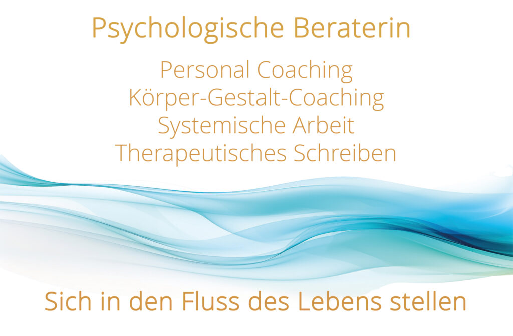 Birgit Strohscher Elmshorn Psychologische Beraterin Personal Coaching Visitenkarte Vorderseite